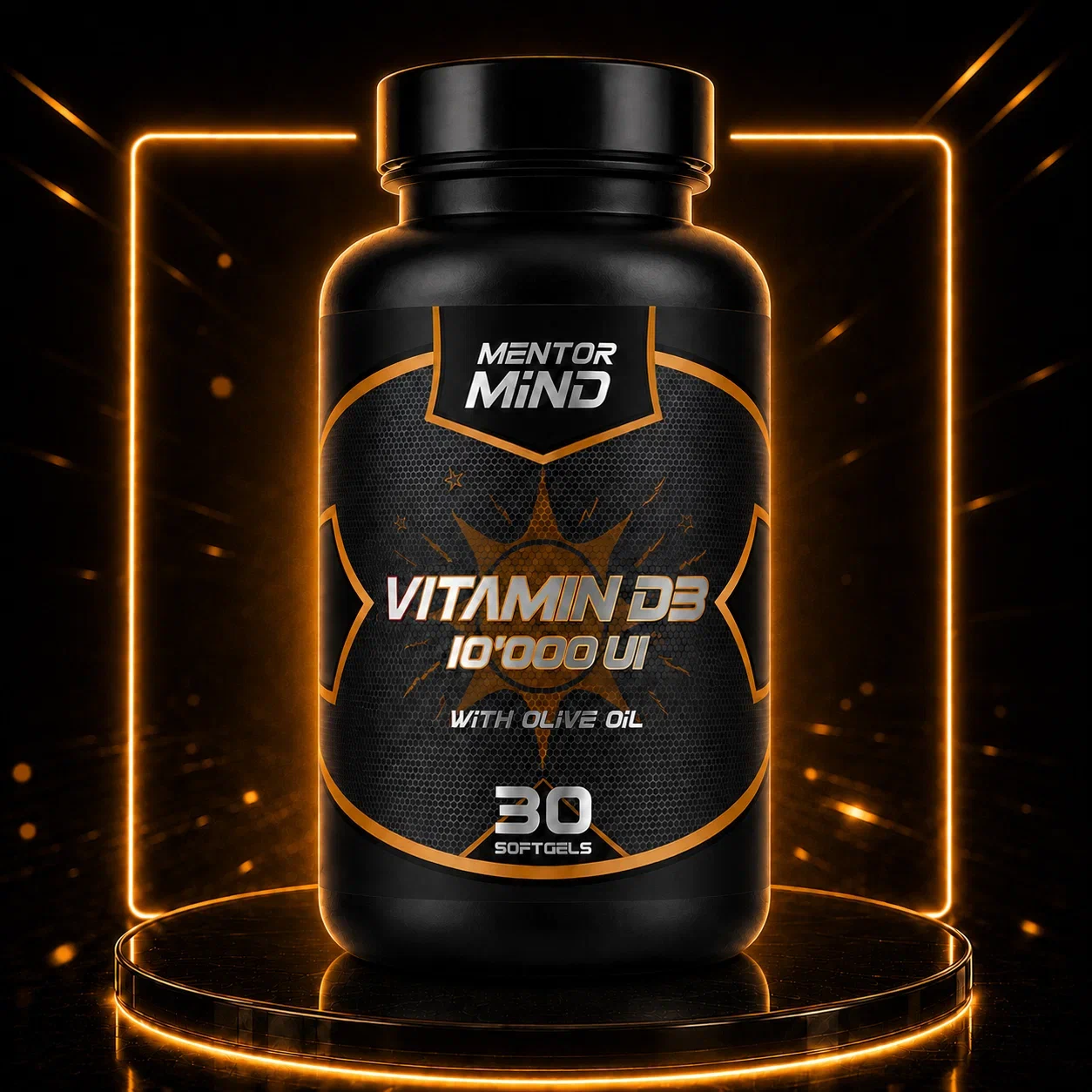 MentorMind Vitamin D3 10000ME 30 SOFT